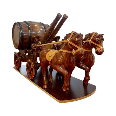 TRỐNG RƯỢU - XE SONG MÃ KÉO PHÁO RƯỢU ROYAL D'INCA 5LIT 27%VOL