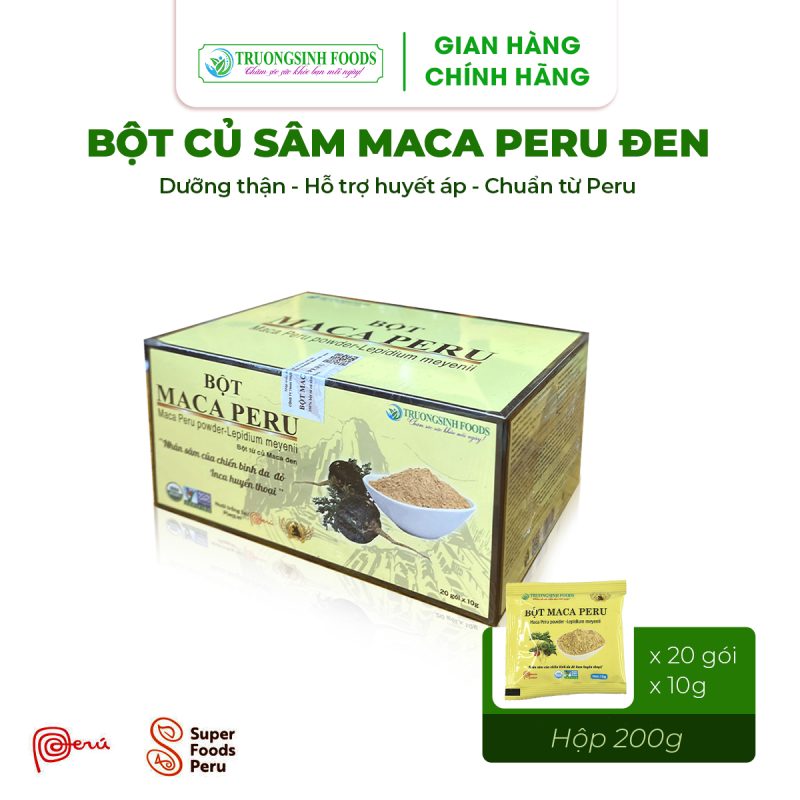 Royal D'Inca – Sâm Maca Peru và thảo mộc.