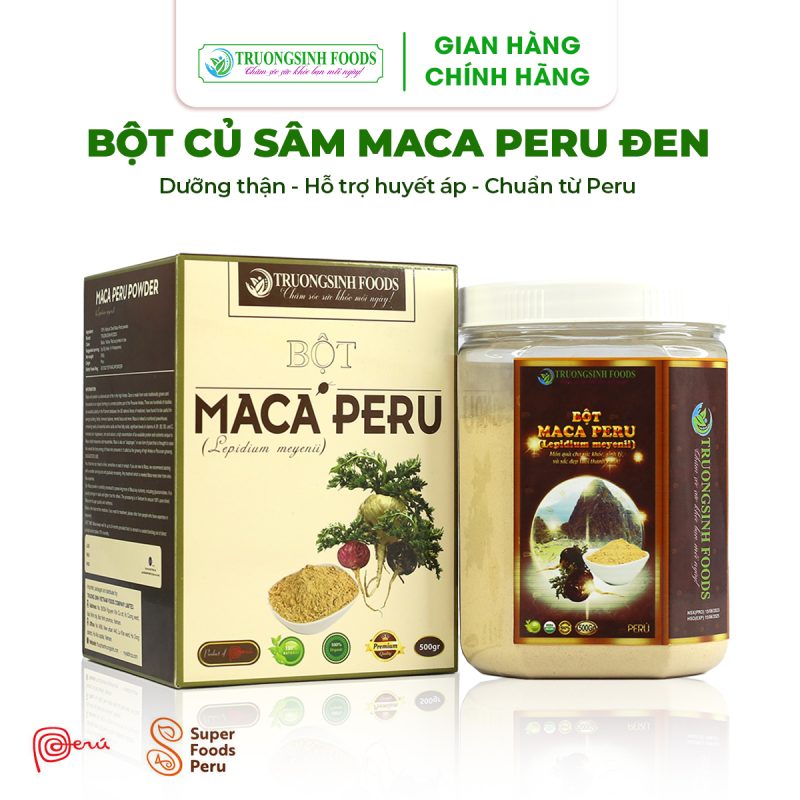 Royal D'Inca – Sâm Maca Peru và thảo mộc.