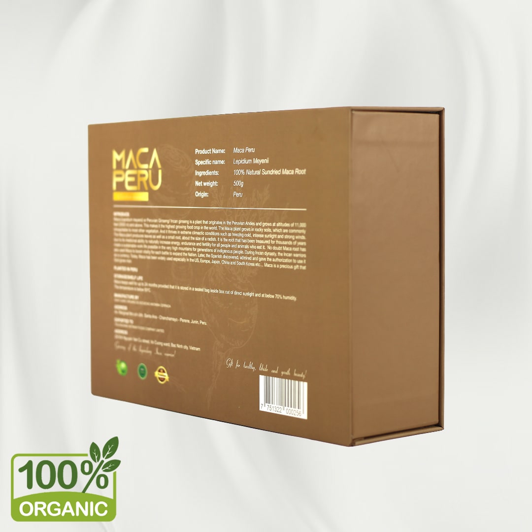 CỦ SÂM MACA PERU ĐỎ (LEPIDIUM MEYENII) - Ảnh 6