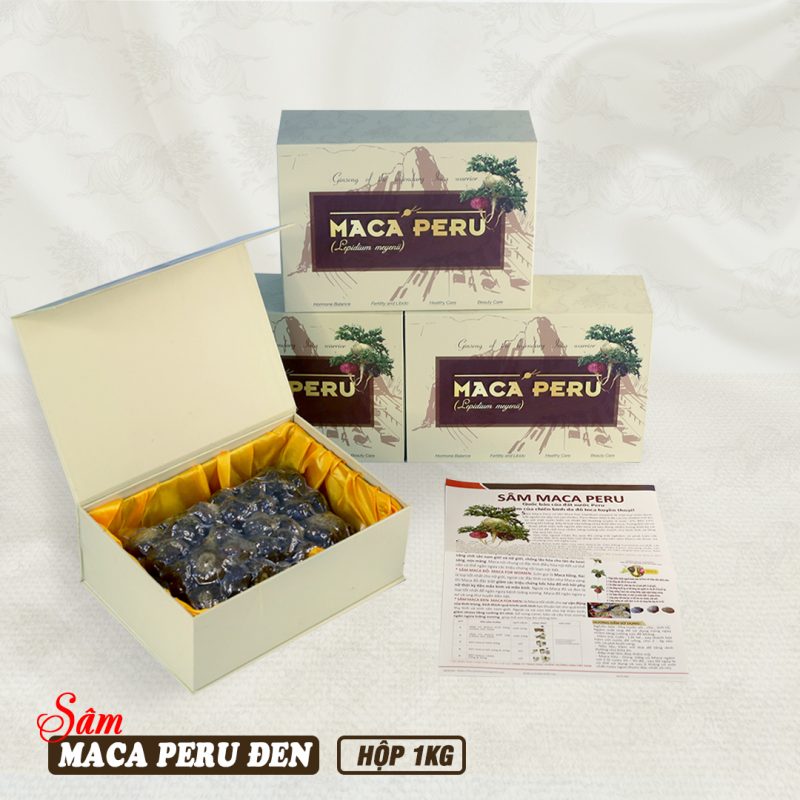 Royal D'Inca – Sâm Maca Peru và thảo mộc.
