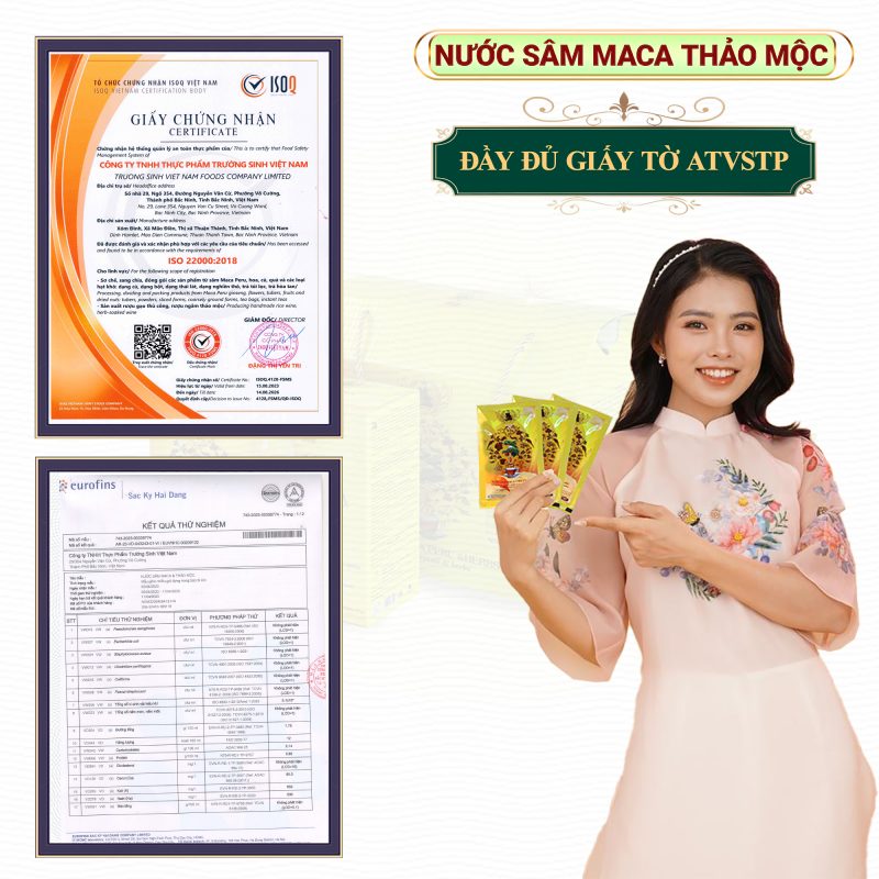 Royal D'Inca – Sâm Maca Peru và thảo mộc.