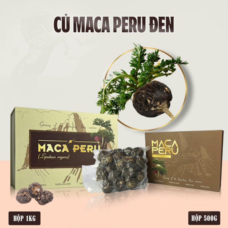 Royal D'Inca – Sâm Maca Peru và thảo mộc.