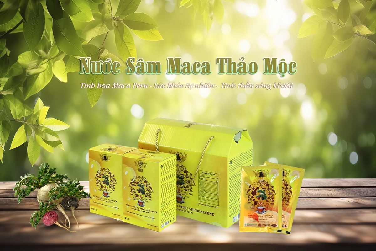 Royal D'Inca – Sâm Maca Peru và thảo mộc.