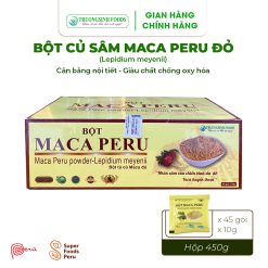 BỘT SÂM MACA PERU ĐỎ (LEPIDIUM MEYENII)
