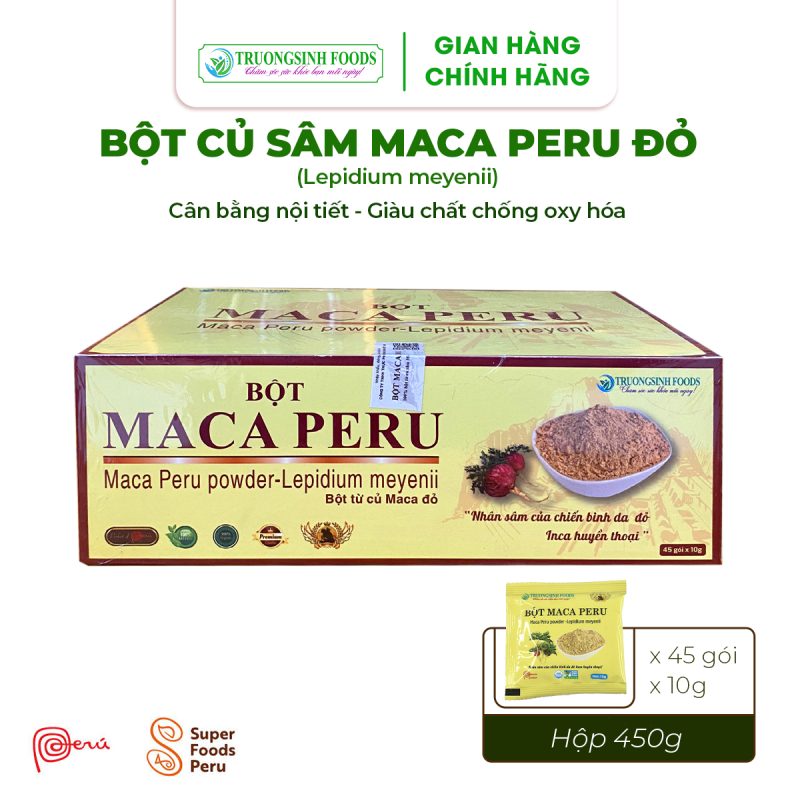 Royal D'Inca – Sâm Maca Peru và thảo mộc.