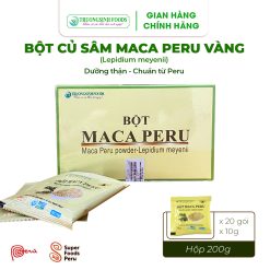 BỘT SÂM MACA PERU VÀNG (LEPIDIUM MEYENII)