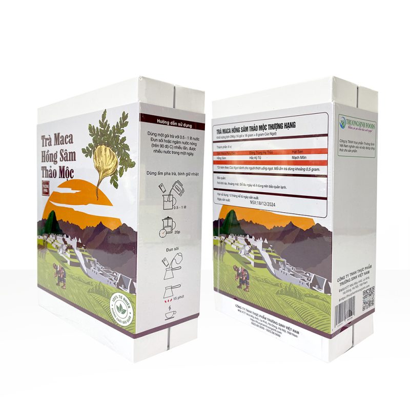 Royal D'Inca – Sâm Maca Peru và thảo mộc.