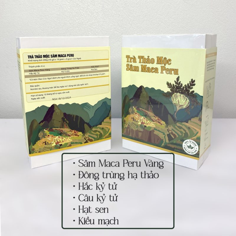 Royal D'Inca – Sâm Maca Peru và thảo mộc.