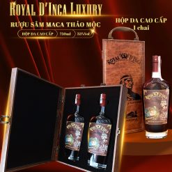 Alternative view of RƯỢU SÂM MACA & THẢO MỘC ROYAL D’INCA LUXURY LABEL 35% VOL