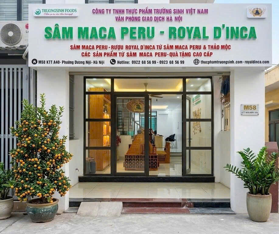 Royal D'Inca – Sâm Maca Peru và thảo mộc.