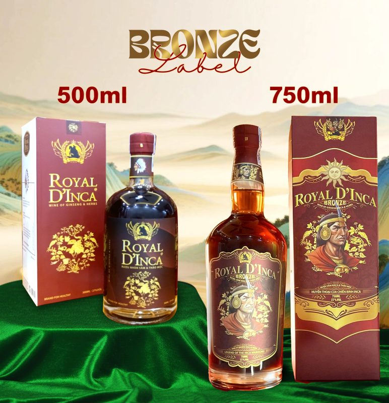 Royal D'Inca – Sâm Maca Peru và thảo mộc.
