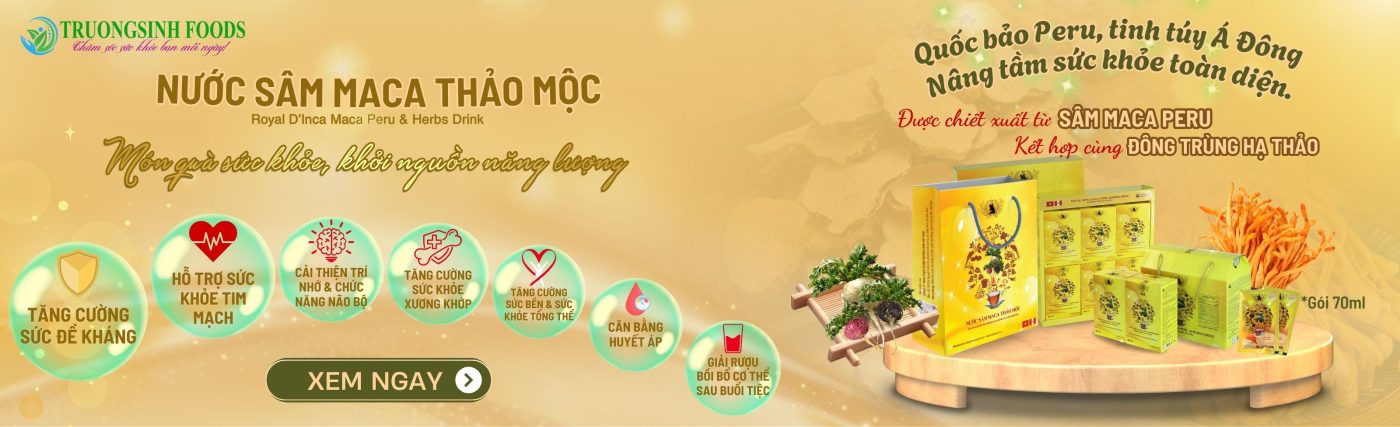 Royal D'Inca – Sâm Maca Peru và thảo mộc.